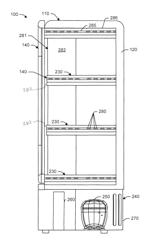 Intermittent power grid ready cooler