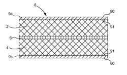 Amorphous metal current collector