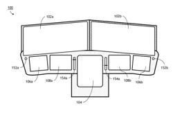 Large display format touch gesture interface