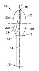 COSMETIC PRODUCT APPLICATOR TIP, AND RELATED APPLICATOR AND APPLICATOR ASSEMBLY