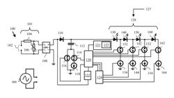 Lamp-control circuit for lamp array emitting constant light output
