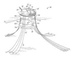 CONTINUOUS VERTICAL TUBULAR HANDLING AND HOISTING BUOYANT STRUCTURE