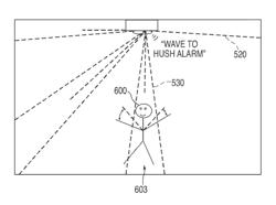 Systems and methods for detecting gesture events in a smart home system