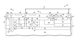 Partially biased isolation in semiconductor devices