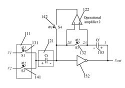 CORRELATED DOUBLE SAMPLING INTEGRATING CIRCUIT