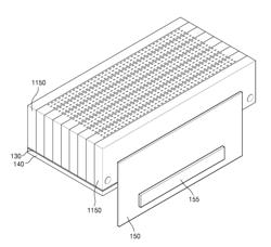 BONDING INTERPOSER AND INTEGRATED CIRCUIT CHIP, AND ULTRASOUND PROBE USING THE SAME