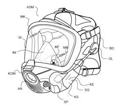 Head protection device, communication unit, connection unit and system comprising head protection device, communication unit and connection unit