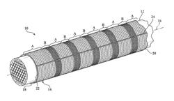 Non-kinking self-wrapping woven sleeve and method of construction thereof