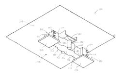 Suspension system with horizontal elastic members