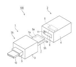 Connector system, connecting cable and receiving tool