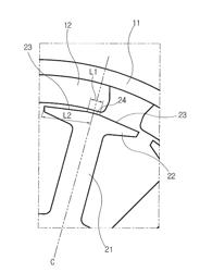 Brushless motor having a stator with teeth shaped to reduce cogging torque