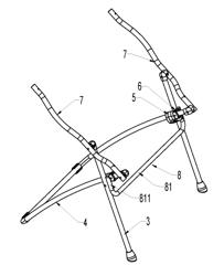 FOLDABLE CHAIR FRAME