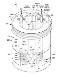 PERFUSION BIOREACTOR AND METHOD FOR USING SAME TO PERFORM A CONTINUOUS CELL CULTURE