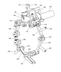 Machining device for outer pipe surfaces