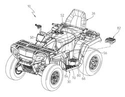 ATV having arrangement for a passenger