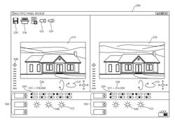 System for visualization of a building material