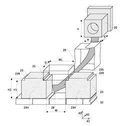 Forehearth Comprising Exchangeable Support Blocks