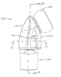 Interface comprising a rolling nasal bridge portion