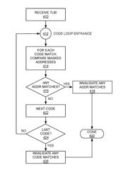 Managing virtual-address caches for multiple memory page sizes