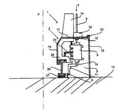 APPARATUS FOR SHAPING PLASTIC PREFORMS, COMPRISING A STERILE CHAMBER