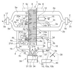 Method and device for adjusting a charging pressure in an internal combustion engine by means of a pressure-wave supercharger