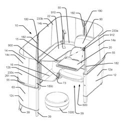 Personal workspace assembly