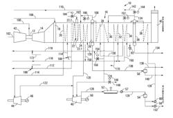 Method and plant for co-generation of heat and power