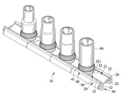 Anti-Theft Rack for Socket Tools