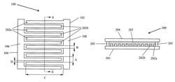 Variable transmittance optical filter with substantially co-planar electrode system