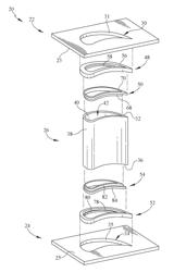 Turbine vane assembly with ceramic matrix composite airfoil and friction fit metallic attachment features