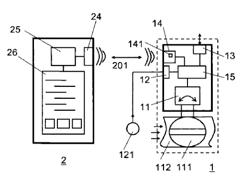 Control device, components, and mobile service device for an HVAC system