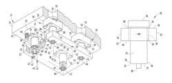 Guided keeper assembly and method for metal forming dies