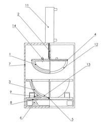 Device and method for recovering a non-ferrous metal from hot dross