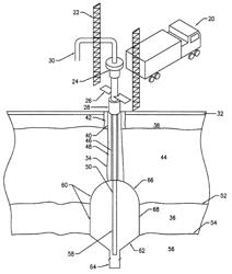 Surface access borehole resource extraction method