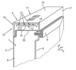 Door For A Domestic Refrigeration Appliance With A Door-End Strip Forming A Cover For A Display Device, And Domestic Refrigeration Appliance Having Such A Door