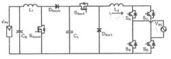 Half bridge inverter units and inverter thereof