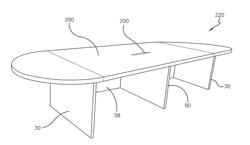 MODULAR CONFERENCE TABLE