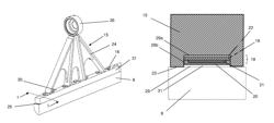 Assembly and method for manufacturing a piston rod and a tamper bar