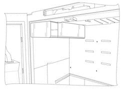 Ice compartment for a refrigerator fresh food compartment