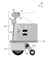 Autonomous robotic vehicles for mobile storage and trash collection applications