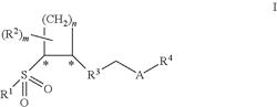 SULFONYLCYCLOALKYL CARBOXAMIDE COMPOUNDS