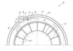 Gas turbine engine and annular combustor with swirler