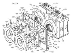 Camera apparatus and methods which allow for filters to be used