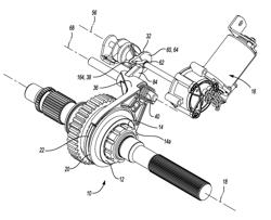 TRANSFER CASE HAVING AN ACTUATOR ASSEMBY WITH CAM FOLLOWER THAT IS MOLDED INTO A PLASTIC ACTUATOR STRUCTURE