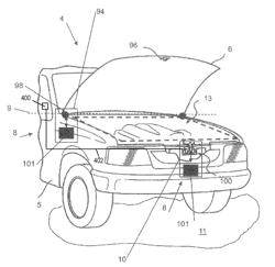 DUAL CATCH MECHANISM FOR ACTIVE PEDESTRIAN SAFETY LATCH