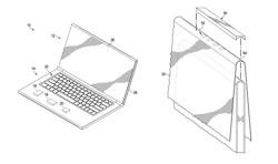 Information handling system folded display assembly