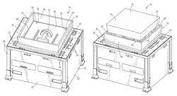 Air set sand molding apparatus