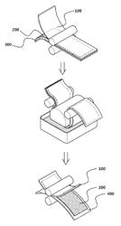 Transferring method of graphene using self-adhesive film