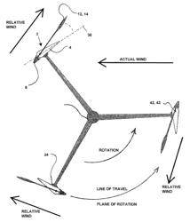 Camber changing and low drag wing for vertical axis wind turbine