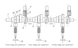 VARIABLE VALVE DEVICE FOR ENGINE